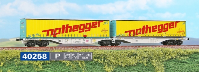 Articulated Container car type Sggmrss 90 of AAE loaded  with containers<br /><a href='images/pictures/ACME/AC40258-780x285.jpg' target='_blank'>Full size image</a>